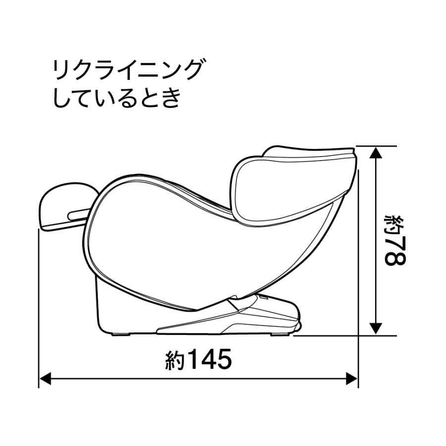 【公式店／5年保証付】基本配送設置無料 フジ医療器 SYNCA CirC GRACE マッサージチェア L24 MR385 コンパクト マッサージ機 スピーカー LED | フジ医療器 | 16