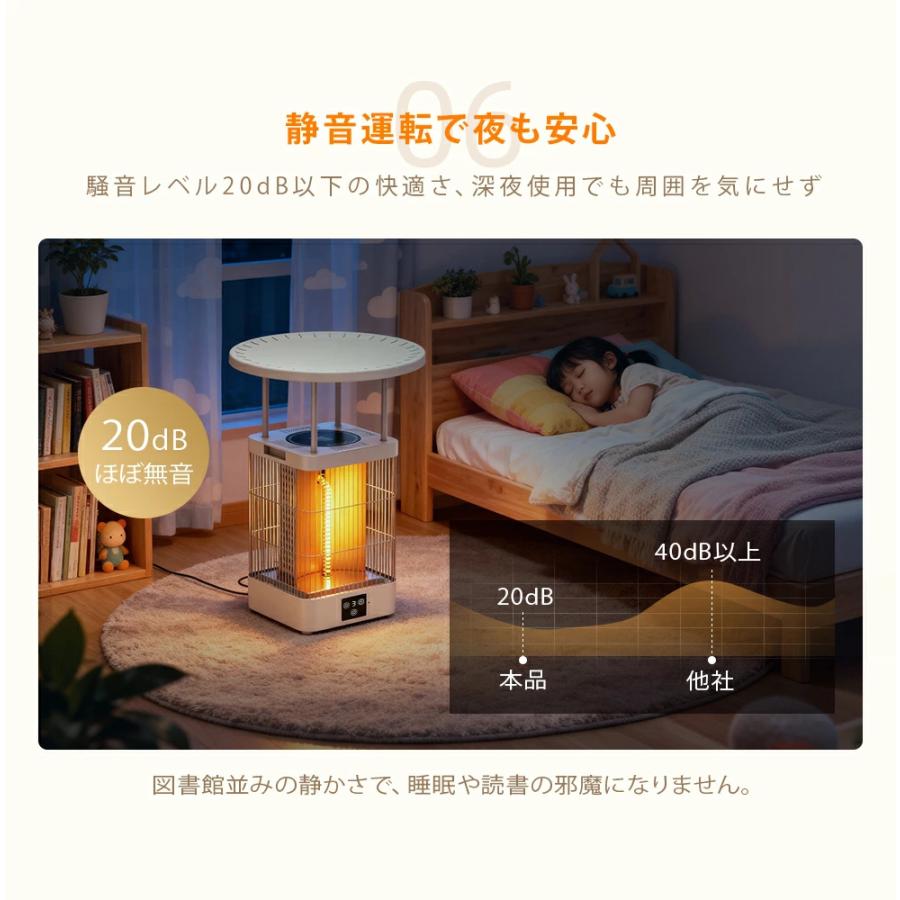 クーポンで6,780円」ヒーター 電気ストーブ セラミックヒーター 1秒速