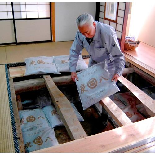 即納】床下用炭八1袋 床下を乾かす調湿木炭 出雲屋炭八正規販売店