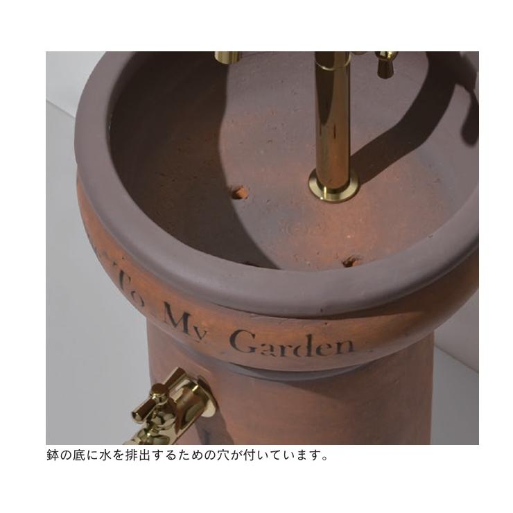 屋外用手洗いセット ウィンザー 移動水栓柱 立水栓 KA624823 陶器 散水