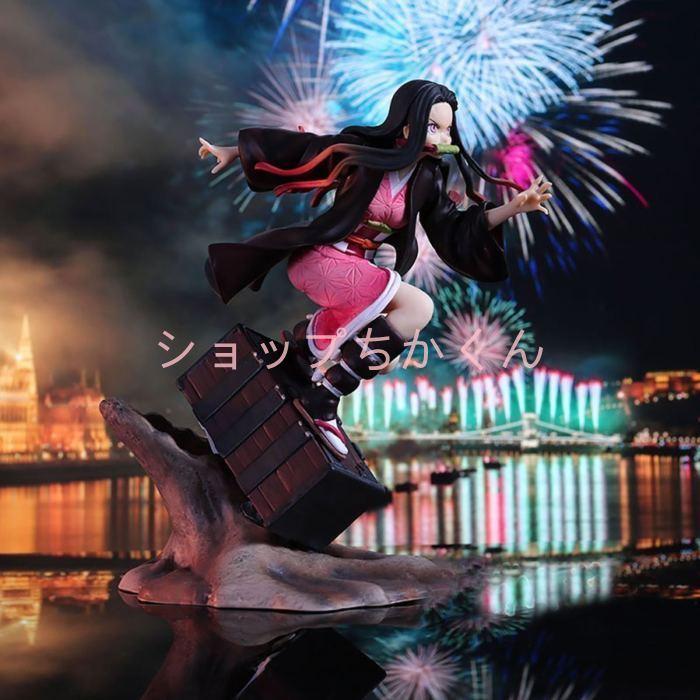 鬼滅の刃 竈門 禰豆子 ｇｋフィギュア Pvc塗装済み完成品 アニメモデル漫画のキャラクターの彫刻 ガレージキット 激安人気新品