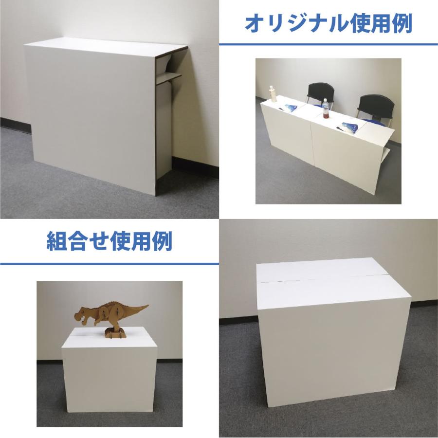 fk-009 折りたたみ 机 コンパクト テーブル カウンター 飾り棚