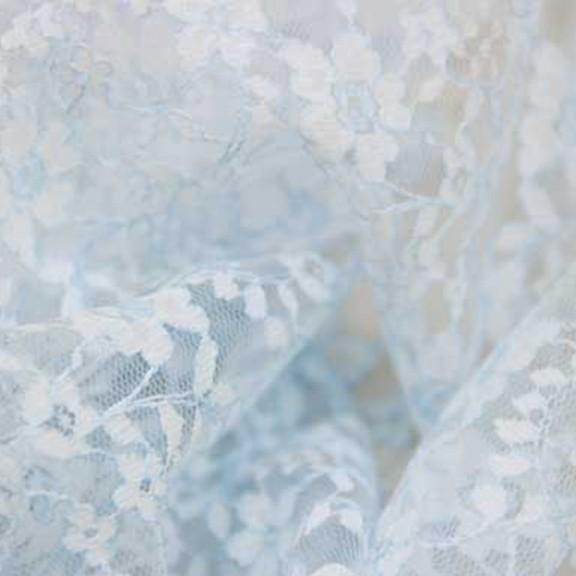3637レース 8 水色 小花 総柄 ラッセルレース 生地 布 布地 装飾 衣装 仮装 コスプレ ドレス ダンス イベント Fj3258 8 特殊生地 衣装生地のフジカケ 通販 Yahoo ショッピング