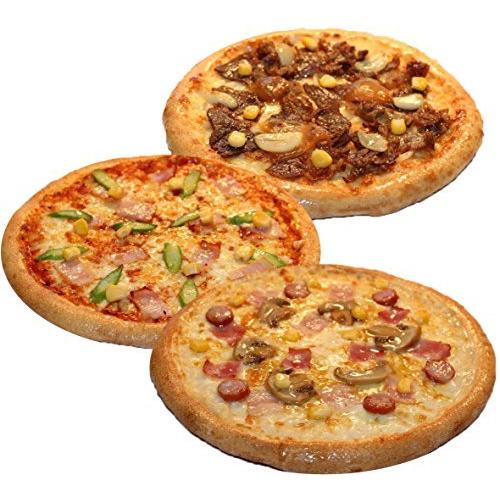 ピザ・カンピオーネ 冷凍 ピザ 3枚Bセット ホワイトコンボ / 和風ビーフ / アスパラベーコン 手作り 国産小麦 使用 直径約 直径約2 ピザ