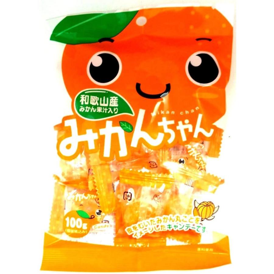 川口製菓 みかんちゃん ショッピング 100g×10袋