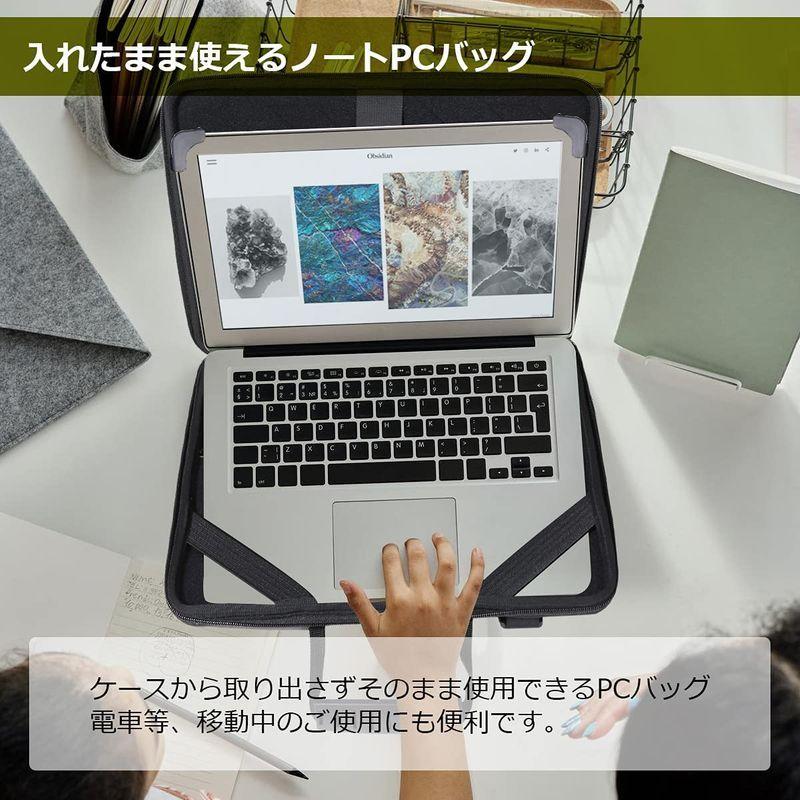 １着でも送料無料 Altecs 耐水 軽量 ショルダーバッグ 衝撃吸収 14インチ パソコンケース 入れたまま使える メディアケース Www We Job Com