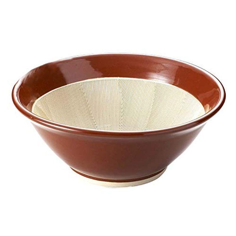 超高品質で人気の ヤマキイカイ(Yamakiikai) すり鉢 茶 径25? スリ鉢8号 H54 すり鉢、すり棒