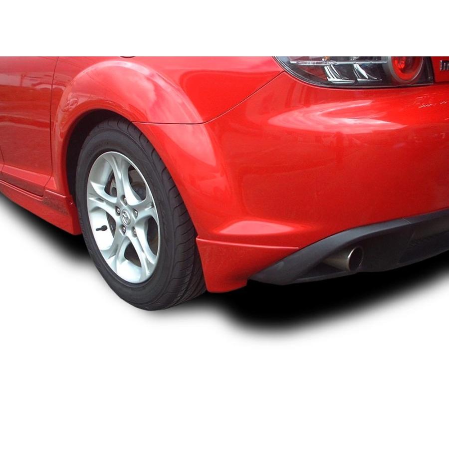 RX-8 SE3P サイドディフレクター + リアディフューザー リアウイング 3 