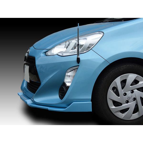 アクア NHP10系 中期 フロントスポイラー フロントリップ エアロ 富士