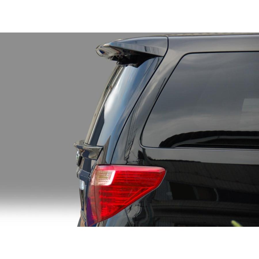 20ヴェルファイア・アルファード　リアゲートウィング　未塗装 20系ヴェルファイア リアゲートウイング FRP未塗装 【シックス