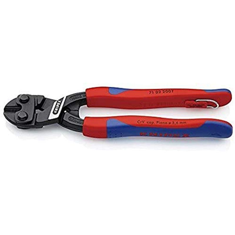 クニペックス KNIPEX 7102-200TBK 小型クリッパー 落下防止 (BK)