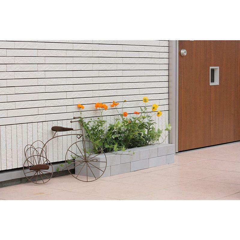 女性が喜ぶ Ypc 日本製 ブロック 花壇 ガーデニング 園芸 グレー レンブロック 16個 セット 軽量