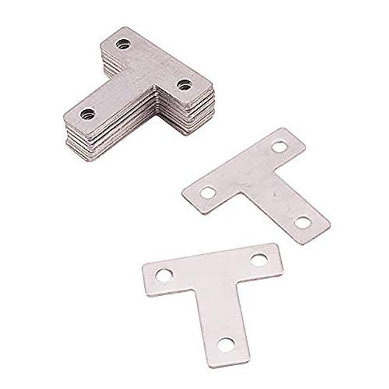 Mromax アングルブラケット T字型 15個入り フラットブラケット ブレースジョイント シェルフファスナー 修理固定プレート 家具ファ こそあど雑貨 通販 Yahoo ショッピング