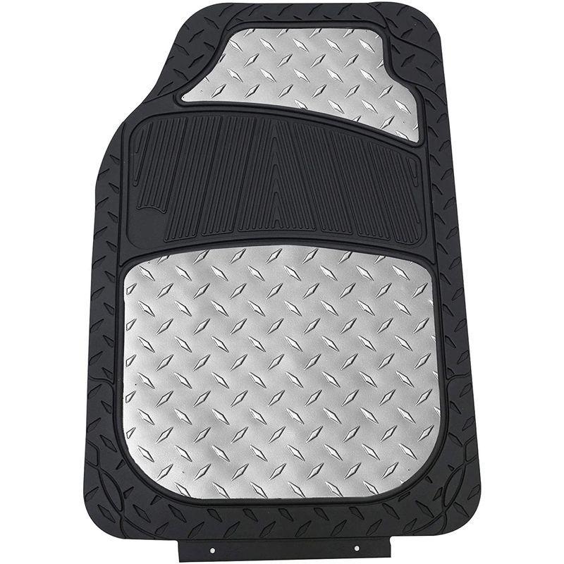 日本正規輸入品fhグループ フロアマット 車用 ゴム製 ハサミでカット可能 シルバー Fsilver こそあど雑貨 通販 Yahoo ショッピング