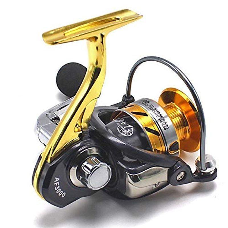 Wellvie 軽量 スピニングリール 3000番 リール アルミスプール ベアリング 13 1bb Afシリーズ 3000 ゴールド ブラ 084 こそあど雑貨 通販 Yahoo ショッピング