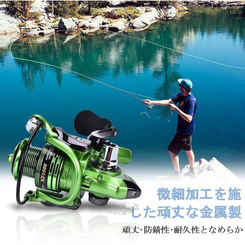 釣りリール 塩水 淡水リール 防錆 高強度の車軸 軽量 左右交換ハンドル 投げ釣り 初心者 氷釣り 船釣り 穴釣り 筏釣り 80 Off