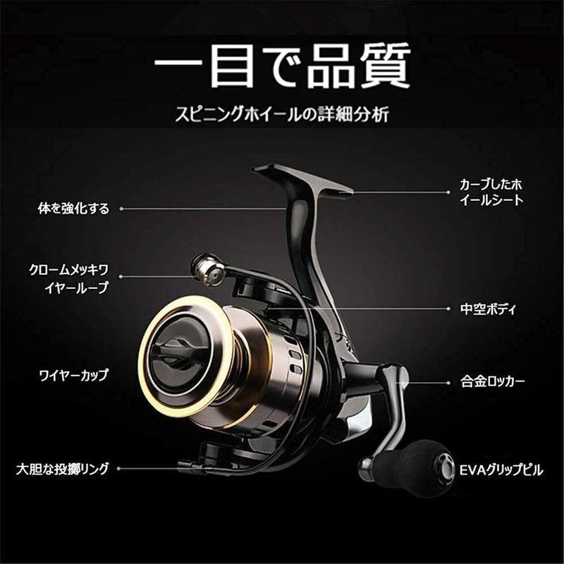 偉大な 釣りリール 余分なスプール前後の前後の抗力システムの淡水紡績リールの12kgの鯉釣りリール Mda33 Fr