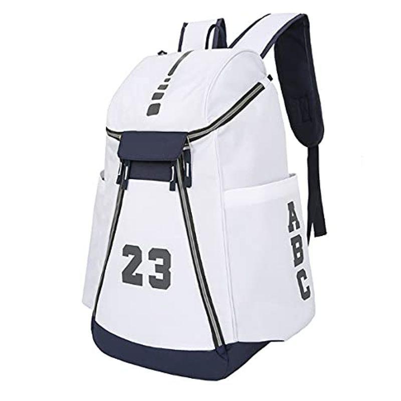 バスケリュックサッカーボールリュック大容量韓国原宿系かっこいい学生通学リュック 白 こそあど雑貨 通販 Yahoo ショッピング