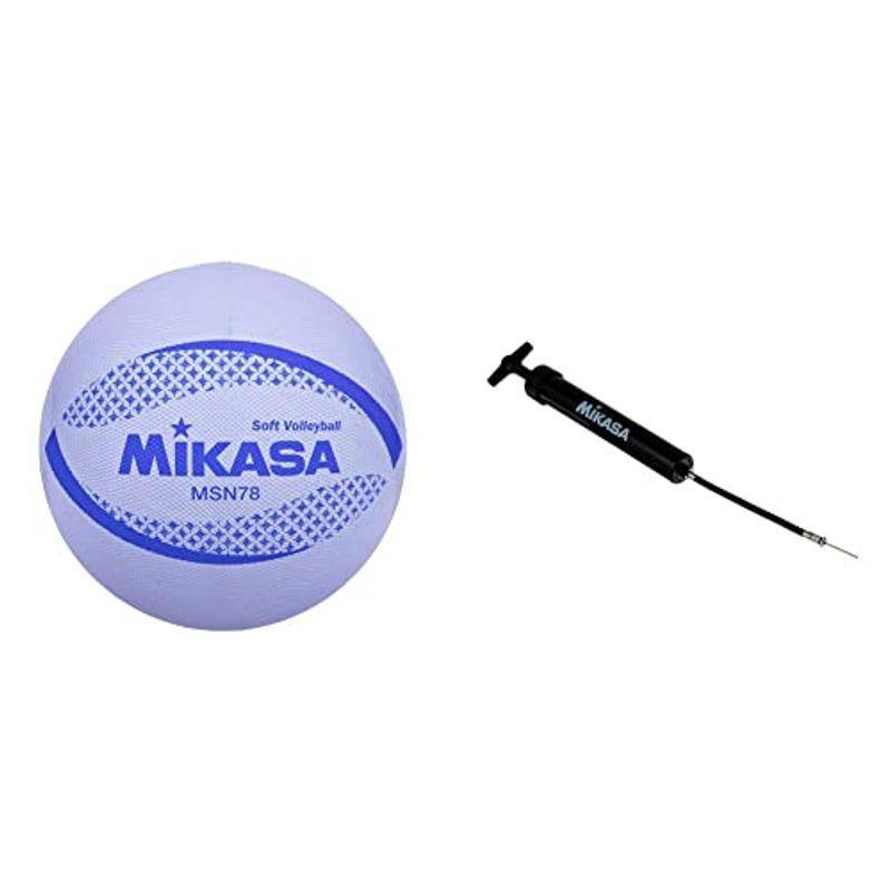 ミカサ(MIKASA) カラーソフトバレーボール 円周78cm 検定球(ヴァイオレット)MSN78-V 並行輸入品 ハンドポンプのセット  :20220403000420-01098:Fujikiモール - 通販 - Yahoo!ショッピング