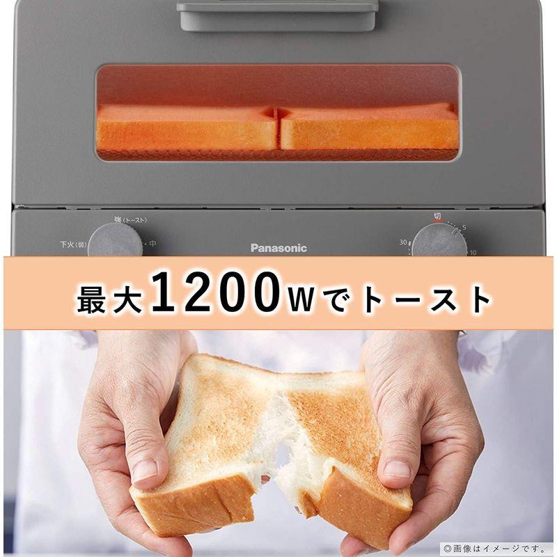 パナソニック トースター オーブントースター 4枚焼き対応 30分タイマー搭載 グレー NT-T501-H  :20220413083346-01051:Fujikiモール - 通販 - 