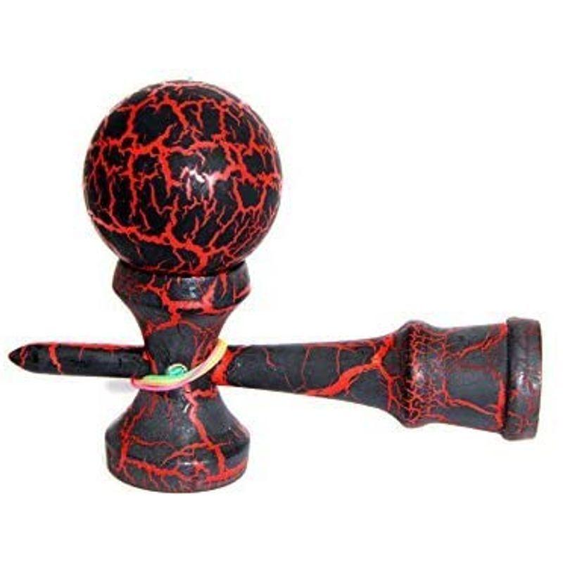 Damakenけん玉 ストリートけん玉 フリースタイル Kendama クラック模様 の 特殊表面加工 おしゃれでスタイリッシュに 技 成功 こそあど雑貨 通販 Yahoo ショッピング