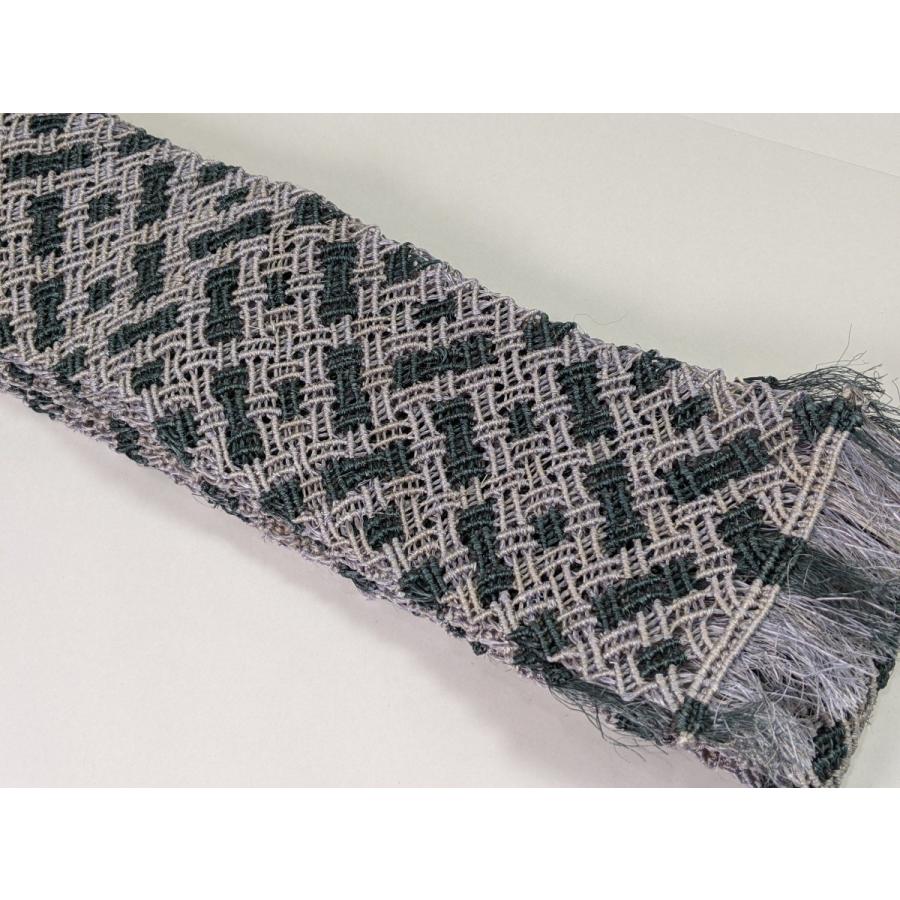 誉田屋源兵衛 角帯 芭蕉紗綾型 銀鼡 Erhamah Com