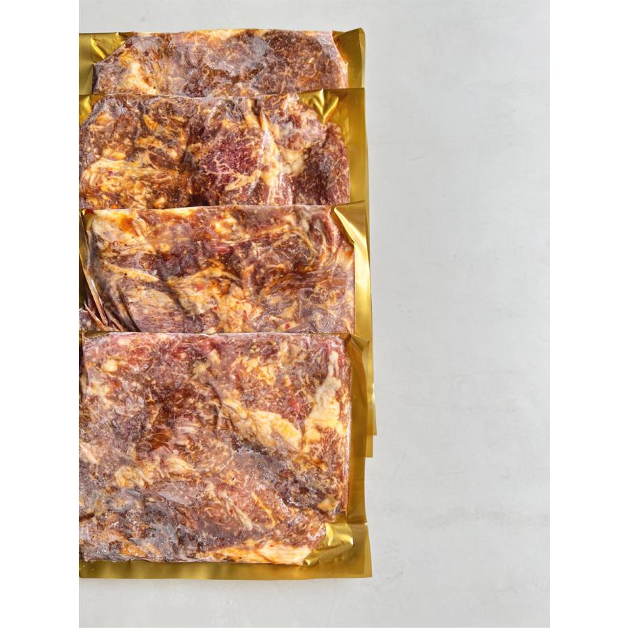 愛知県産牛を使ったこだわりのプルコギ1kg【送料無料】牛肉 味付き肉 愛知県 プルコギ ふじ子ちゃん 恵方巻 キンパ 簡単 時短 炒めるだけ |  | 05