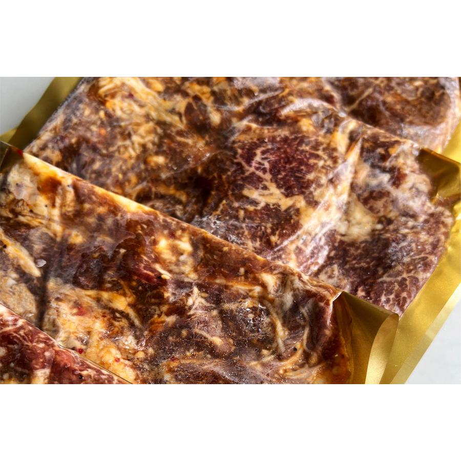 愛知県産牛を使ったこだわりのプルコギ1kg【送料無料】牛肉 味付き肉 愛知県 プルコギ ふじ子ちゃん 恵方巻 キンパ 簡単 時短 炒めるだけ |  | 06