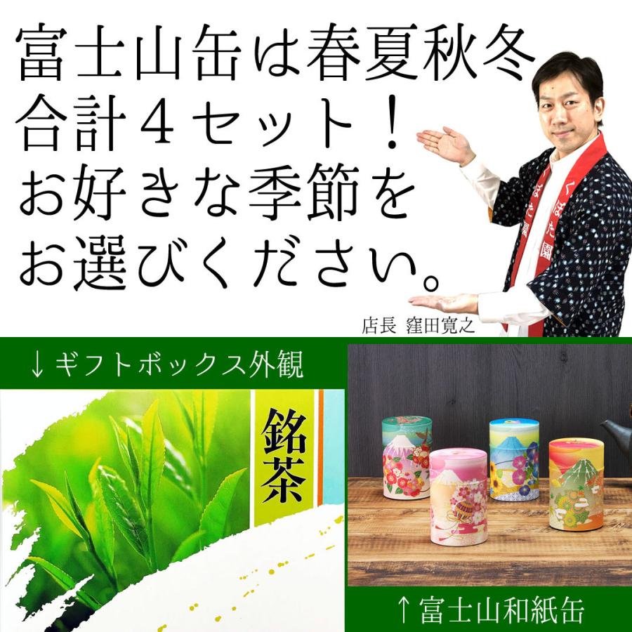 母の日 父の日 2026静岡新茶 富士山セット 上撰やぶきた茶おおすみ70g
