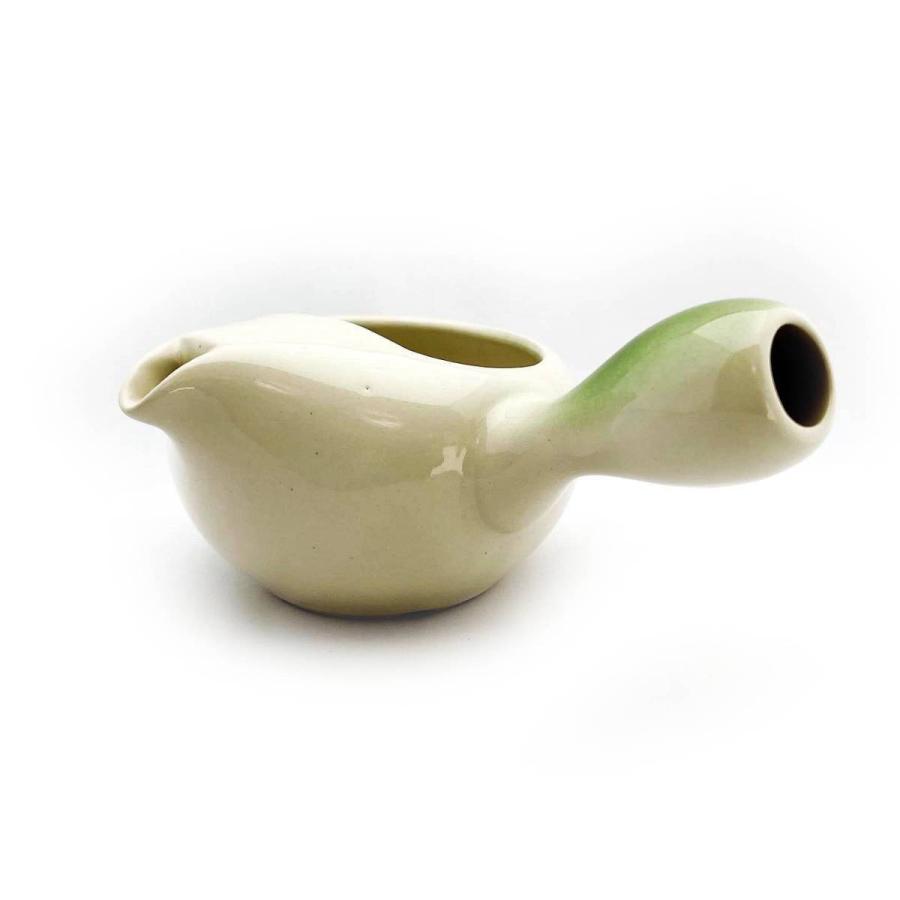 フタなし急須 緑吹き 280ml 宗山 蓋なし急須 店長も愛用しています