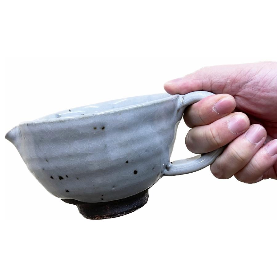 湯冷まし 常滑焼 500ml 粉引陶器 さまし 趣味の茶器 : 富士銘茶 湯冷まし 常滑焼 500ml 粉引陶器 さまし 趣味の茶器 : 富士銘茶