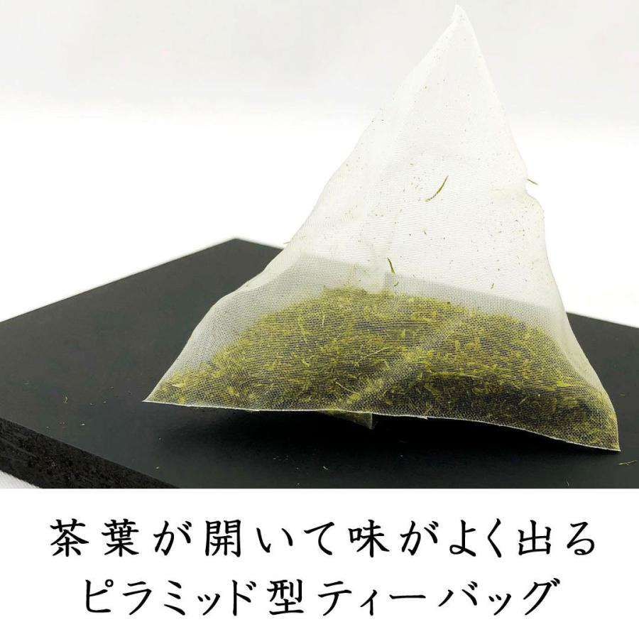 本格深蒸し茶ティーバッグ 5g×40個 ホット 静岡茶100％ 味濃い