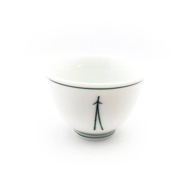 美濃焼 松葉 上級茶湯飲み 50ml 小ぶり煎茶茶碗 : 富士銘茶くぼた園