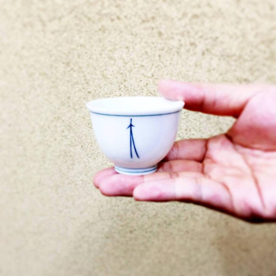 美濃焼 松葉 5客セット 上級茶湯飲み 50ml 小ぶり煎茶茶碗 : 富士銘茶