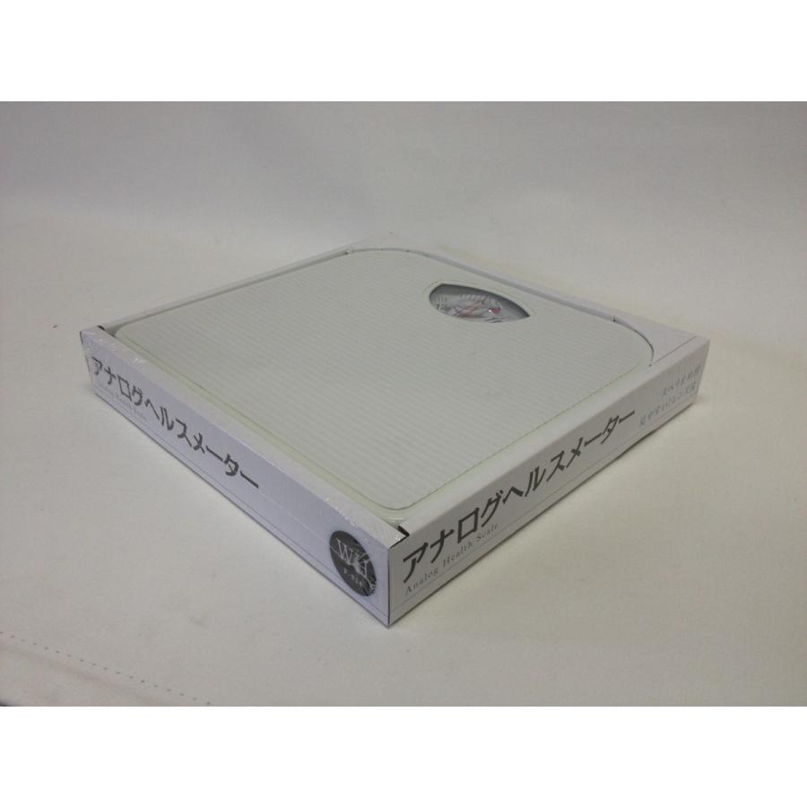 アナログ体重計 アナログヘルスメーター ホワイト 数字が見やすいレンズ付き 藤昭 F 4 Fujilife 通販 Yahoo ショッピング