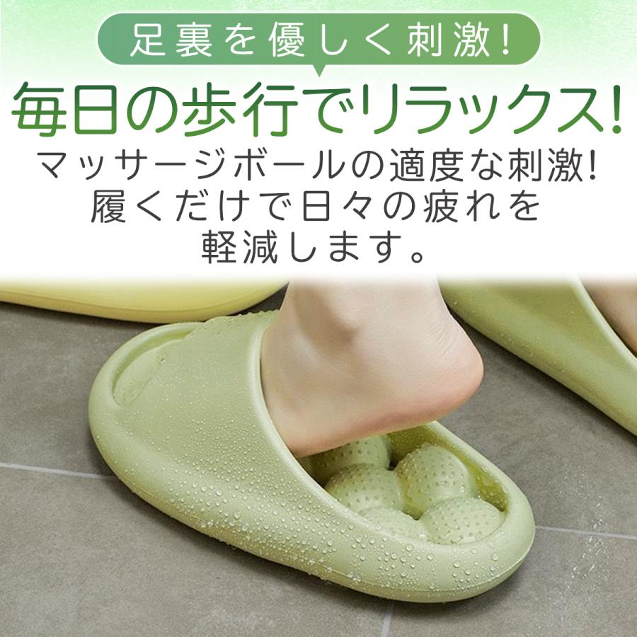 室内サンダル レディース 足つぼ 健康サンダル メンズ マッサージ 足