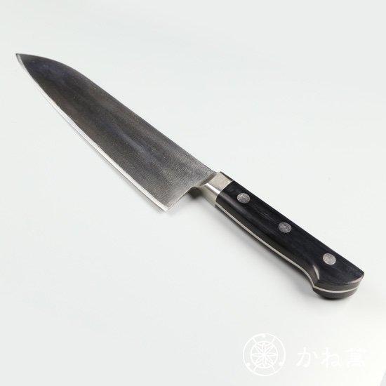 高級名入れ包丁豊之誉「宝珠」三徳包丁（万能包丁） 180mm 口金付（両刃）｜プロユース お祝い ギフト プレゼント 記念日 かね萬｜fujimaruya｜07