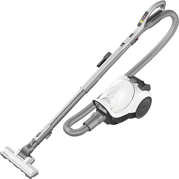 Be-K 三菱 紙パック式掃除機 TC-FJ2E シャイニーホワイト 軽量 ハイ
