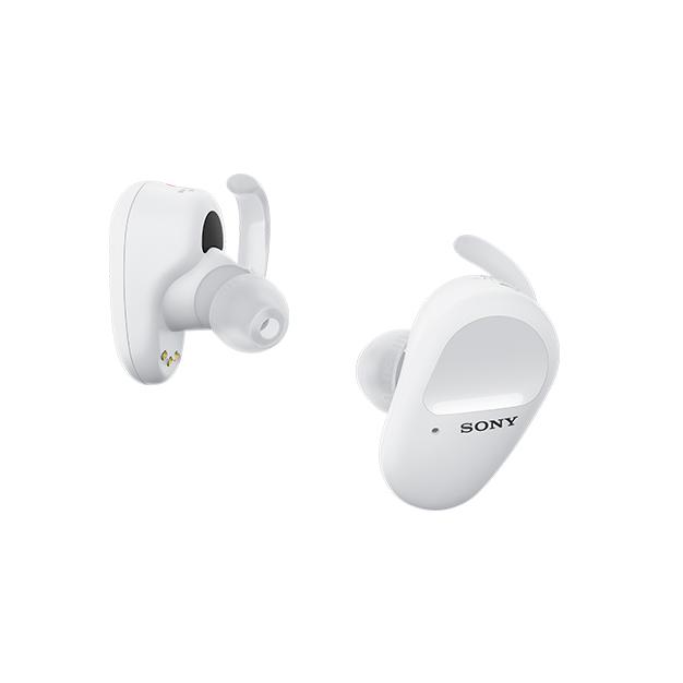 SONY WF-SP800N ホワイト 防水（IPX5）・防じん（IP5X）仕様 ノイズキャンセル機能 完全ケーブルレススタイル EXTRA BASS 【メーカー一年保証】