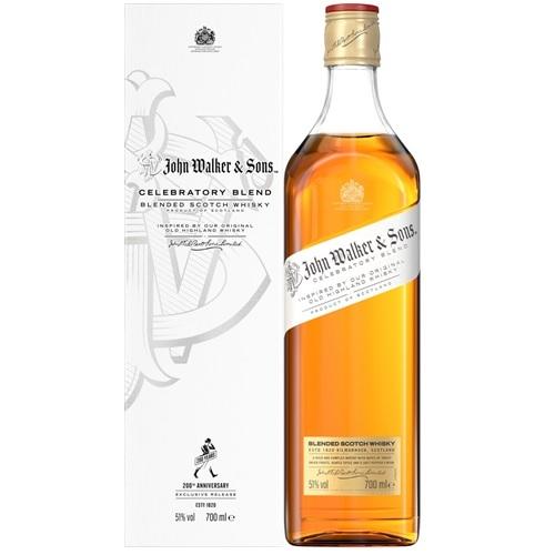 ジョン・ウォーカー＆サンズ　セレブラトリー・ブレンド 700ml※おひとり様2本まで 母の日 父の日 就職 退職 ギフト 御祝 熨斗｜fujimatsu-store