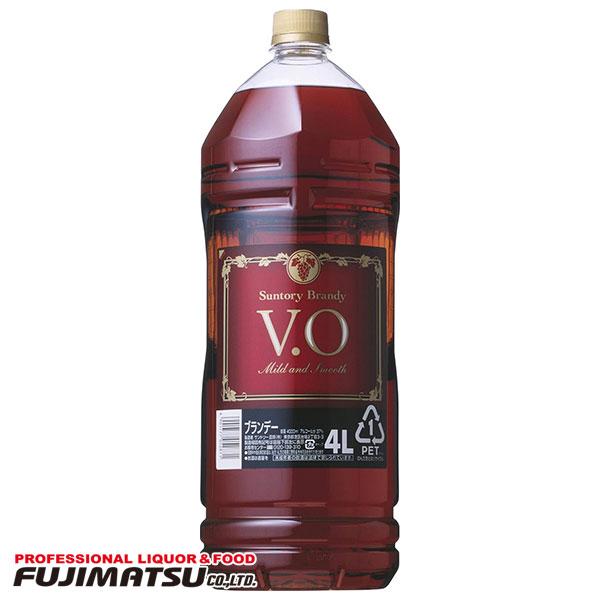 Suntory Brandy VO 4L ペットボトル 4本の通販はau PAY マーケット