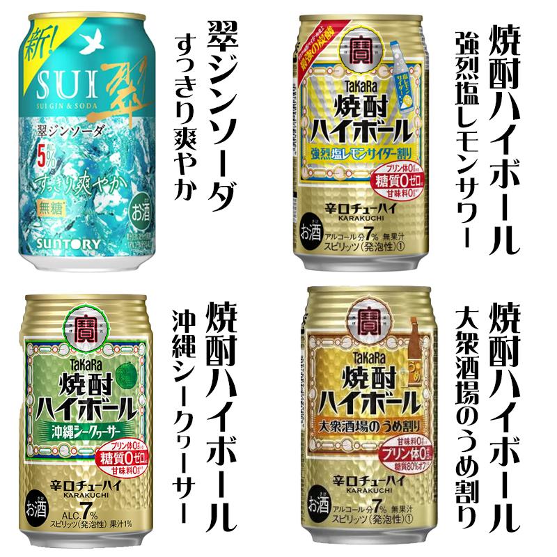 ハイボール 飲み比べ 24本アソートセット【缶 チューハイ ギフトセット