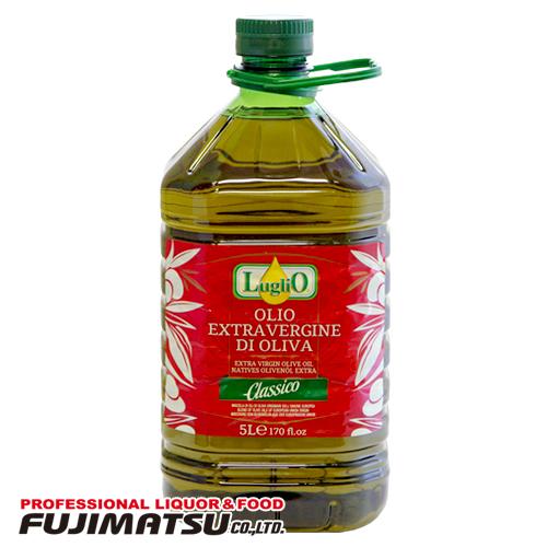 ルグリオ(LugliO) エキストラヴァージンオリーブオイル クラシコ 5L バレンタイン ギフト 御祝 熨斗