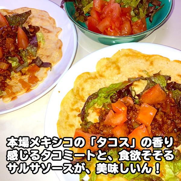 オタフク タコスセット タコミートソース サルサソース付 世界のコナモン シリーズ 簡単レシピ 人気海外一番 トルティーヤ粉 タコスの皮 粉 タコス生地 生地