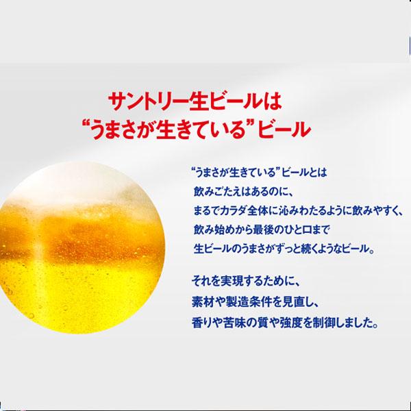 SUNTORY（サントリー） 生ビール 500ml缶×24本(1ケース) ※1ケースまで1