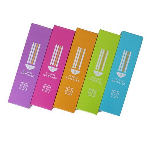 うどんBOX HANAIRO 5色セット : うどんの藤麺 - 通販