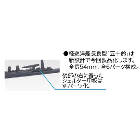 1/3000 軍艦15 ガダルカナル島砲撃挺身隊セット(金剛/榛名/五十鈴/彩色済み上空直衛機付き) | フジミ模型 | 03