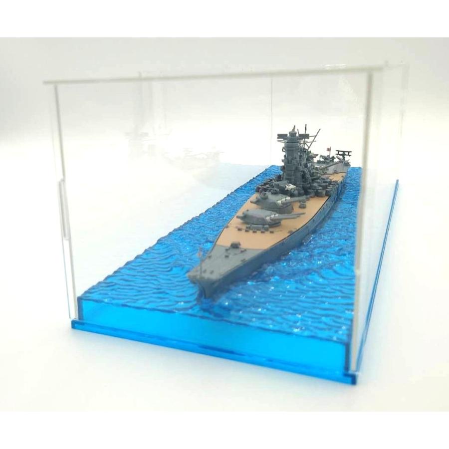 フジミ模型 1/700波シリーズ専用 組立式アクリルケース（5面体