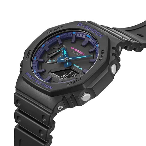 G-SHOCK 腕時計 GA-2100VB-1AJF カシオ CASIO Virtual Blue カーボン 