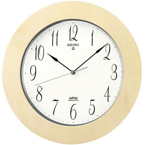 SEIKOSHA 木製壁掛け時計 SEIKO セイコー 壁掛け時計 電波時計 木目調 KS239A｜Yahoo!フリマ（旧